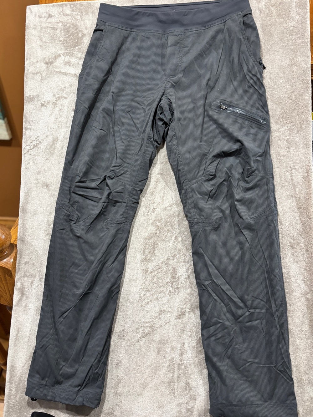 lululemon athletica Men's Black Cargo Performance Pants